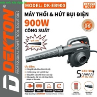 Máy Thổi Hút Bụi hút bụi Điện Dekton DK-EB900 Công Suất 900w Có Chỉnh Tốc Độ Lõi Đồng Máy móc xây dự