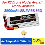 3500mAh 22.2V 6S 35C Lipo Battery XT60-T Deans for RC Drone Model Aircraft  Model Airplane RC Part R