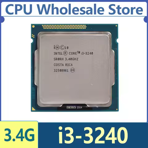 Intel Core I3-3240 I3 3240 3.4 GHz SR0RH Dual-Core CPU Processor 3M 55W LGA 1155