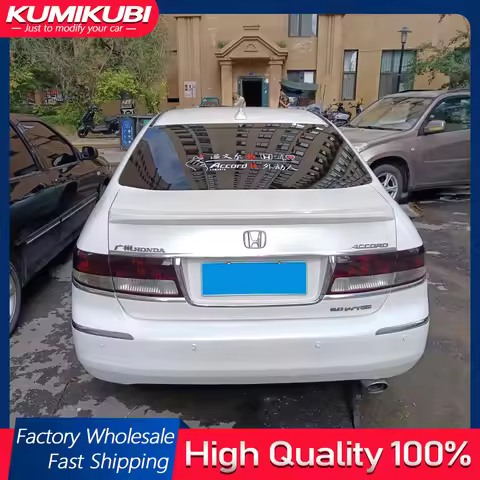 New design Accord Spoiler Mugen For Honda Accord 7 Acura Tsx CL7 CL9 2003 2004 2005 Rear Trunk Spoil