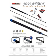 Extra BONUS | Elito JOSS ATTACK SOLID CARBON FISHING ROD GALATAMA POND ROD 165 CM & 180 CM 15 | 17 L