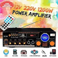 Fleco BT-299 Bluetooth Power amplifier BT 299 Bluetooth amplifier Karaoke amplifier Active Salon amp