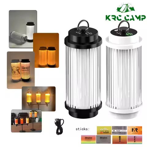3000mAh 38 Explore USB Rechargeable Camping lamp Powerful Lantern Powerful Mini LED Campling Light O