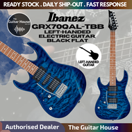 Ibanez GIO GRX70QAL Left-handed Electric Guitar, Transparent Blue Burst (GRX70QAL-TBB) (GRX70QAL)