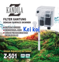 FILTER GANTUNG HANG ON KANDILA Z-501 FILTER AQUARIUM AQUASCAPE Filter aquarium super jernih Filter a