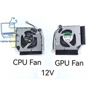 Acer Aspire Nitro AN515-58 AN515-56 AN515-46 AN517-55 CPU / GPU Cooling Fan 12V/5V