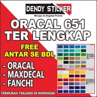Oracal 651 Glossy & Matte Sticker