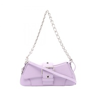【二手】BALENCIAGA世家 (Balenciaga) LINDSAY 2WAY 紫色皮革 Lindsay 包，小號，女士款