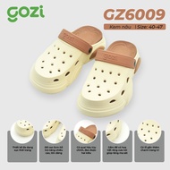 GOZI Men's Sandals, 2 Colors, Fashionable Design, Anti-Slip Eva Plastic GZ6009 [Free 4 Charms]