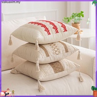 Retro Cushion Cover 50x50 40x40 45x45  Bohemia Tassel Pillow Case 30x50cm Cushion Case Sofa Pillow C