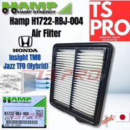 Hamp H1722-RBJ-004 Air Filter (17220-RBJ-000) - Honda Insight TM8 / Jazz TF0 (Hybrid)
