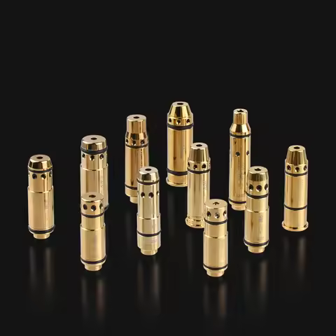 Tactical G43 G17 9x19mm Training Bullet Laser Red Dot Laser Bore Dry Firing Cap Taurus G2C .223rem .