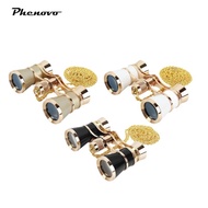 [Phenovo] 3x25 Opera Glasses Theater Binoculars with Foldable Handle & Chain for Travel Musical