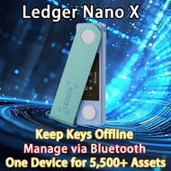 Ledger Nano X Hardware Wallet | Secure Cold Storage for Crypto Assets | Bluetooth Crypto Walle