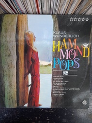 เพลงบรรเลง HAMMOND POPS  KLAUS WUNDERLICH แผ่น TALEFUNKENแผ่นเสียง Vinyl LP33 RPM สภาพดีพอใช้ปกเก่า 