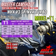 BRT RACING CAMSHAFT CAM SHAFT / MASTER CAMSHAFT [ S1 / T1 / T2 ]  NVX155 V3 SP / NVX 155 V3 TURBO / 