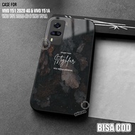Softcase For Vivo Y51 2020 4G Latest Vivo Y51A/ Fashion ISLMC For Men and Women - Softcase Glass Kac