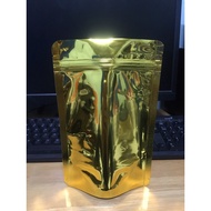 GOLD 2-SIDED ZIP BAG