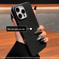 Ốp lưng điện thoại DAIMANG cho iPhone 17ProMax 16Pro 15s 13Mini từ tính thoáng khí chống sốc