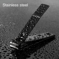 Stainless Steel Nail Clipper Black Fingernail Cutter And Trim Tools Nail Toenail Household U3r4