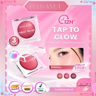 Hanasui Next Level Bouncy Blush Super Bouncy Blush Long Lasting Blendable Easy To Use Powder Blush