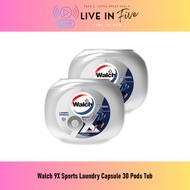 [Bundle of 2] Walch 9X Sports Laundry Capsule 30 Pods