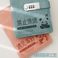 A5 retro password notebook Thickened password notebook Student notebook Notepad Stationery A5 retro 