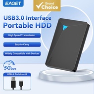 EAGET Portable External Hard Drive HDD 500GB 320GB 250GB Massive Capacity USB 3.0 for PC,PlayStation