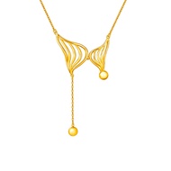 Citigems 916 Gold Golden Embrace Necklace