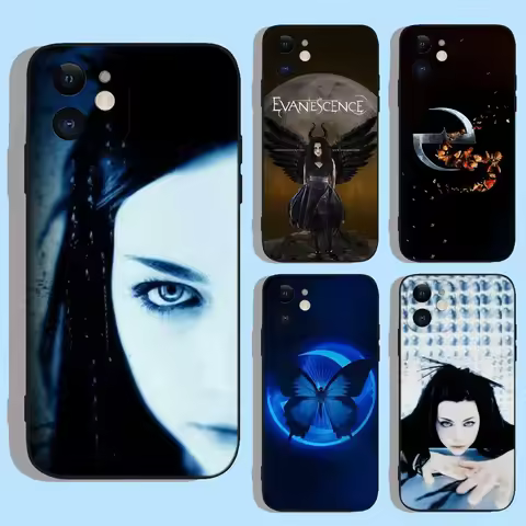 Evanescence Amy Lee Phone Case For Apple iPhone 15,14,13,12,11,XS,XR,X,8,7,Pro,Max,Plus,mini Silicon