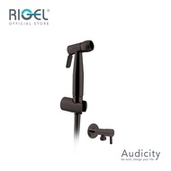 RIGEL Bidet Spray Set Gun Metal (Angle Valve &amp; Bidet Sprayer) - RL-SA8200-GUN (RETAIL)