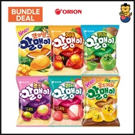 [ORION] Fruit Jelly 67g/81g 6Flavors(Grape, Lychee, Plum, Coco Mango, Kiwi, Gold Kiwi )