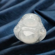 冰種翡翠佛公吊飾 | 天然緬甸玉翡翠A貨 | 送禮