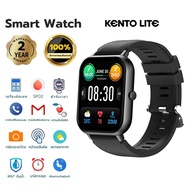 KENTO LITE สมาร์ทวอทช์ แท้ นาฬิกา Smart Watch แท้ 2024นาฬิกาข้อมือ Smart มีเครื่องคิดเลขและนาฬิกาจับเวลา รองรับเมนูภาษาไทย กันน้ำ IP67นาฬิกาโทรได้ นาฬิกาสมาร์ทwatch สมาทร์วอช รองรับ Android IOS smartwatch