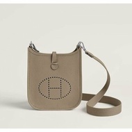 💕Hermes 愛馬仕 依芙琳 mini Evelyne 16 瑪爾法色/全新全配