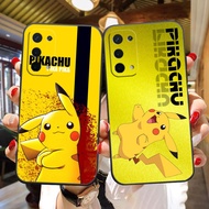 Cartoon Pikachu Pokemon Soft Black Silicon TPU Cell Phone Case For OPPO R17 R15 R11 R9 R7 K1 F11 F9 F7 F5 A9 A7 A79 A75 A73 Realme RENO 3 2 6.4 U1 M B S X Z Pro Plus Youth 5G