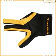 [Ususexa] 1 Piece Three Fingers Right Hand Full-finger Snooker Pool Cue Billiard Glove