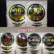 EX5 Logo Sticker Leg Shield
