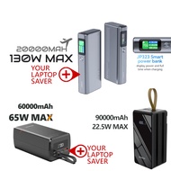 🇸🇬 WK DESIGN / AWEI High Power Up to 65W 90000mAh 60000mAh Powerbank / QC /PD / Fast Charger for phone and laptop