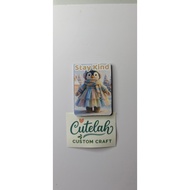 Seller SG cuteLah Kawaii Magnetic Bookmark Penguin (Stay Kind) | 5.5cm x 4cm | Islamic