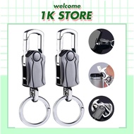 SPINDLE KEYCHAIN, MULTI-FUNCTIONAL, LUXURY DESIGN KEYCHAIN, COMPACT AND CONVENIENT, CAN BE A GIFT. 3