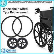 6/8 inches Wheelchair Front wheel small wheel Wheelchair 20/24 inches Universal Solid Wheelchair Whe