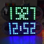 DIY DS3231 Touch Key Alarm/Clock/Date/Week/Temperature LED Matrix Display Kit