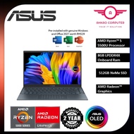 Asus ZenBook 13 OLED UM325U-AKG136WS 13.3'' FHD Laptop Pine Grey ( Ryzen 5 5500U, 8GB, 512GB SSD, AT