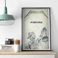2025 1pc Metallica Rock Band Poster HD Posters Home Room Bar Cafe Decor Art Wall Painting Picture