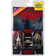 MCFARLANE Stranger Things Page Punchers Eleven and Mike Wheeler 3-inch Figures With Comic