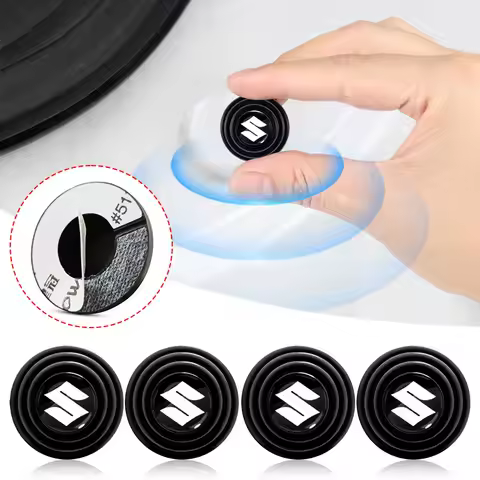 Car Door Shock Absorber Cushion Gasket Soundproof Patch Caps for Suzuki DZire IGNIS Alto Spacia Jimm