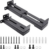 Universal Adjustable Soundbar Wall Mounting Brackets Kit For JBL, Yamaha, TCL, Polk, Hisense, TaoTronics, Sennheiser, Onn, Harman Kardon, RCA, Nakamichi, Insignia,Panasonic,Majority And More Sound Bar