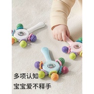 Baby Rattle Toy Can Chew Teether Baby Educational 0-1 Years Old Grip Training 3-6 Months Toddler Soo