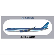 R RBF AZERBAIJAN A340-500 20X8.8CM STICKER S-R-A345-4K